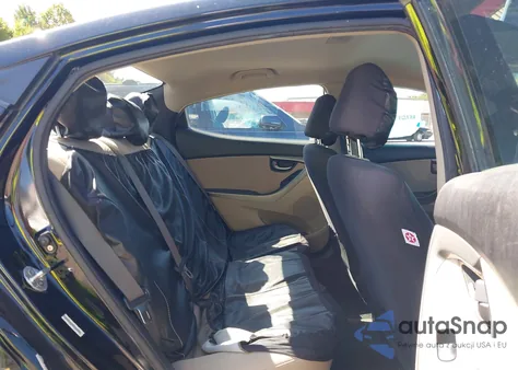 2014 Hyundai Elantra Se from USA, damaged, VIN KMHDH4AE9EU164998